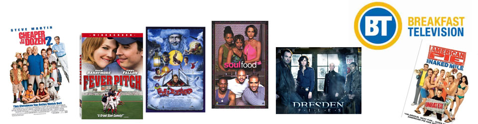 Movie, TV, and Stylist Logos